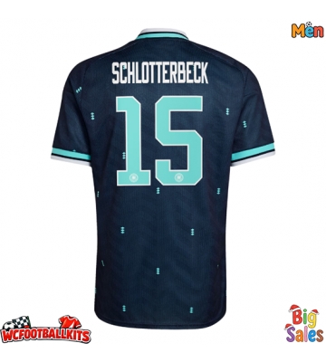 Germany Nico Schlotterbeck #15 Replica Away Stadium Shirt World Cup 2026 Short Sleeve